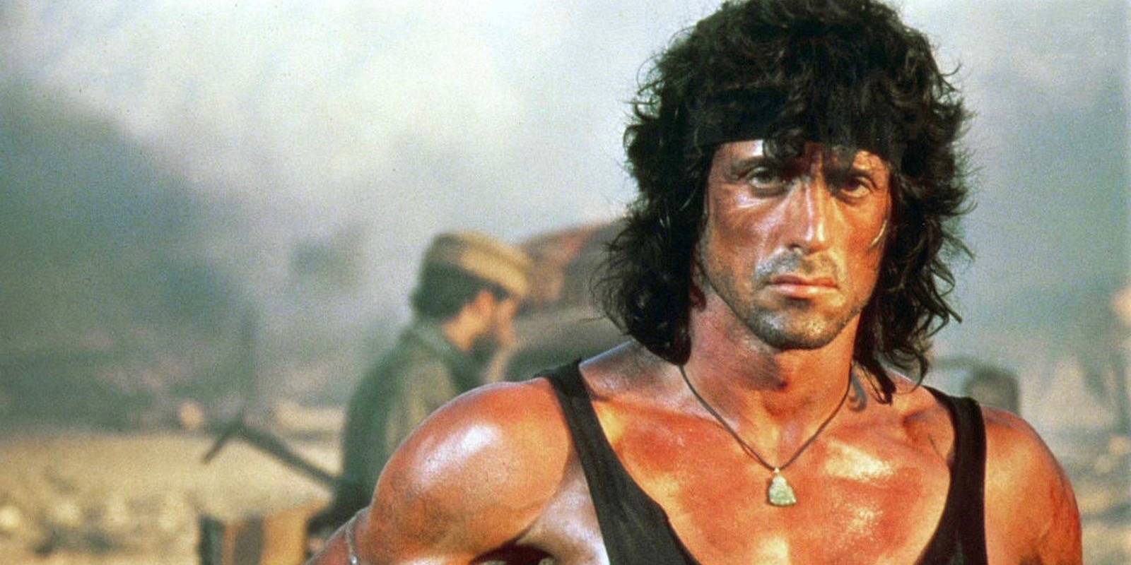 Stallone as Rambo