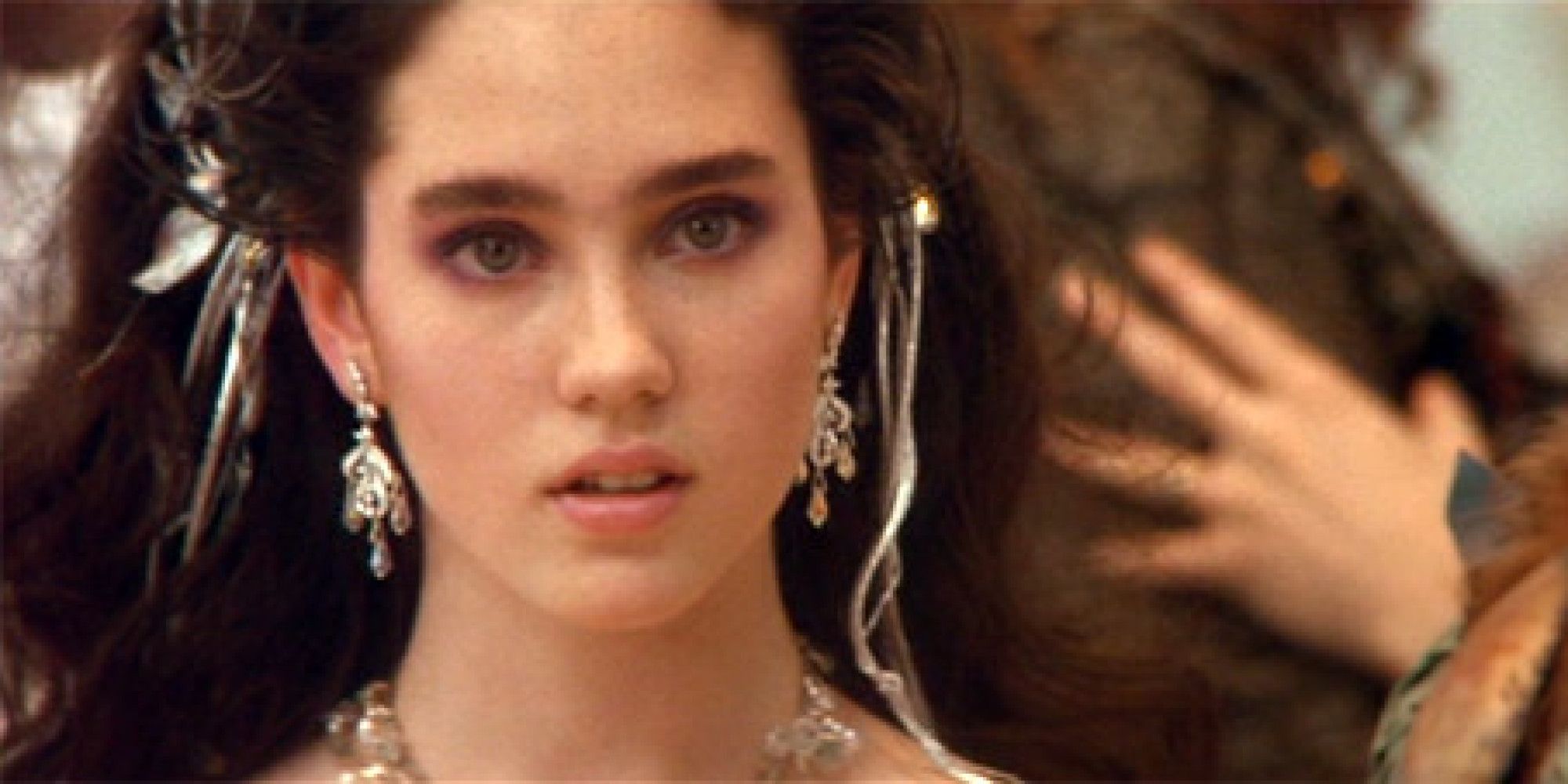 Jennifer Connelly as Sarah in Labyrinth