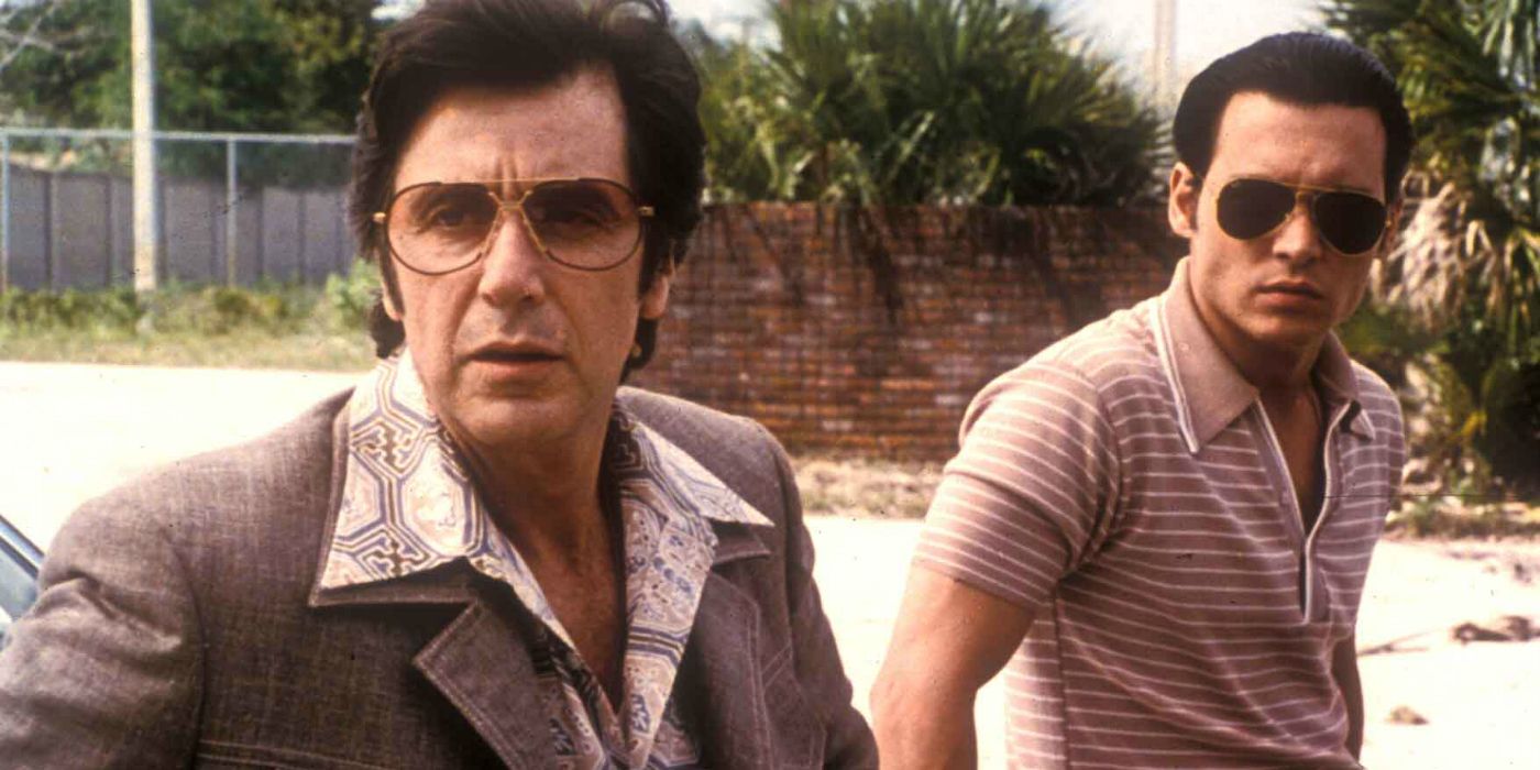 Al Pacino and Johnny Depp in Donnie Brasco