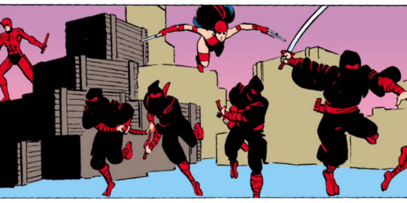 Daredevil Elektra The Hand