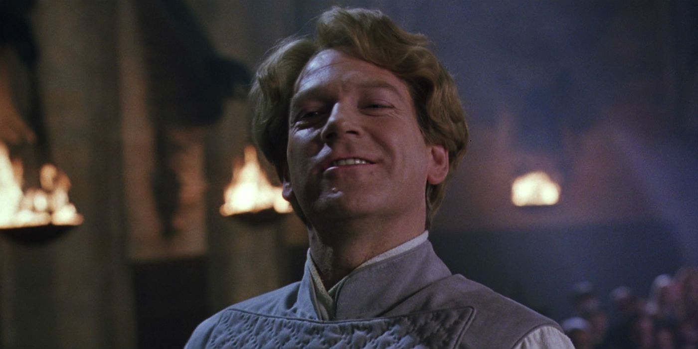 Kenneth Branaugh como Gilderoy Lockhart em Harry Potter