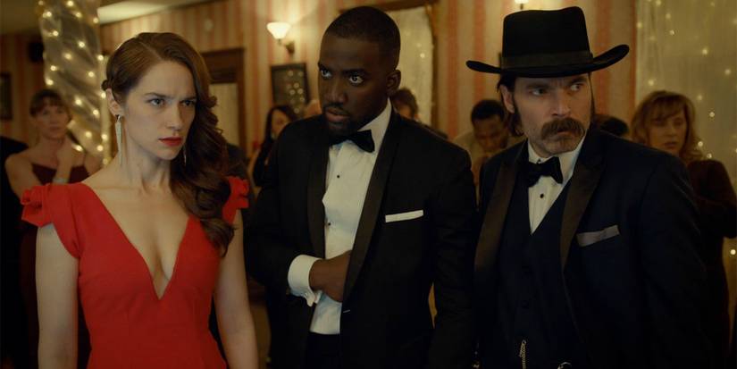 Wynonna, Doc Holliday e o Agente Dolls em Wynonna Earp