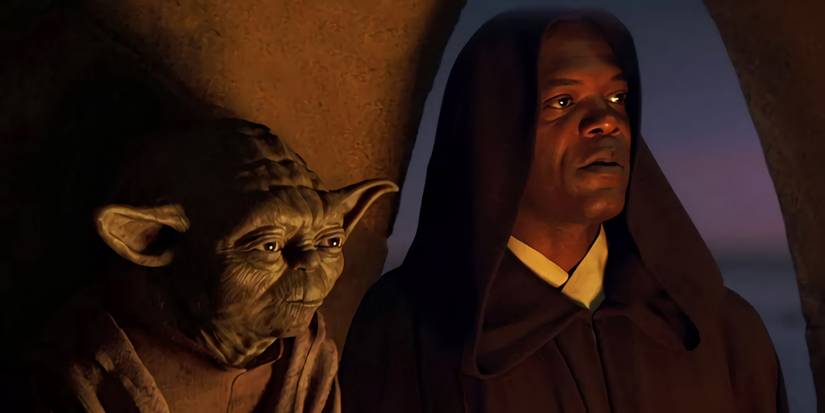 Two Years Later, We’re Still Learning 10 New Details About Star Wars’ Most Divisive Series (And Its Canceled Future) 8 Yoda and Mace Windu stand side-by-side looking serious in Star Wars The Phantom Menace.