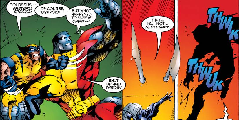 Wolverine And Colossus: 15 Best Fastball Specials