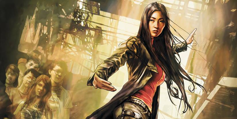 Lady Shiva shows her martial arts skills in DC Comics