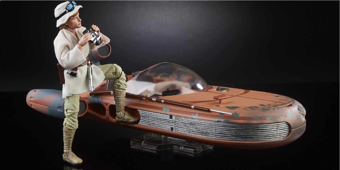 Black Series Luke Skywalker Speeder Set