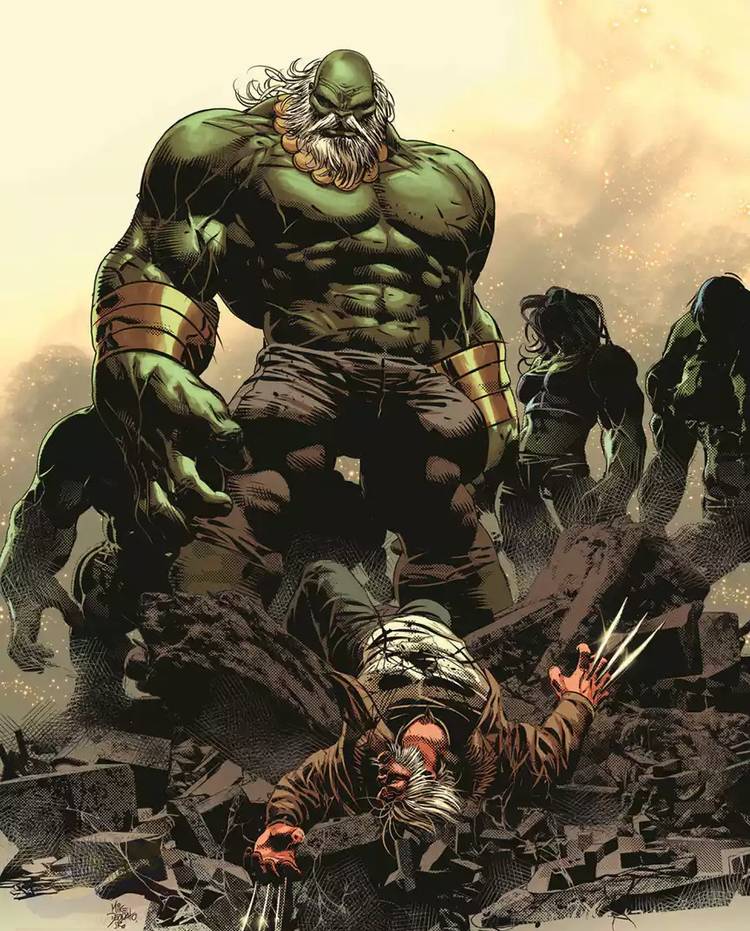 Maestro Hulk Old Man Logan Comic
