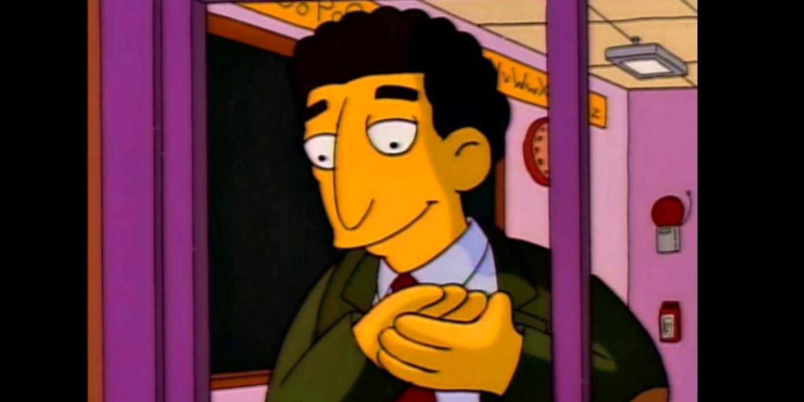 Mr Bergstrom the simpsons