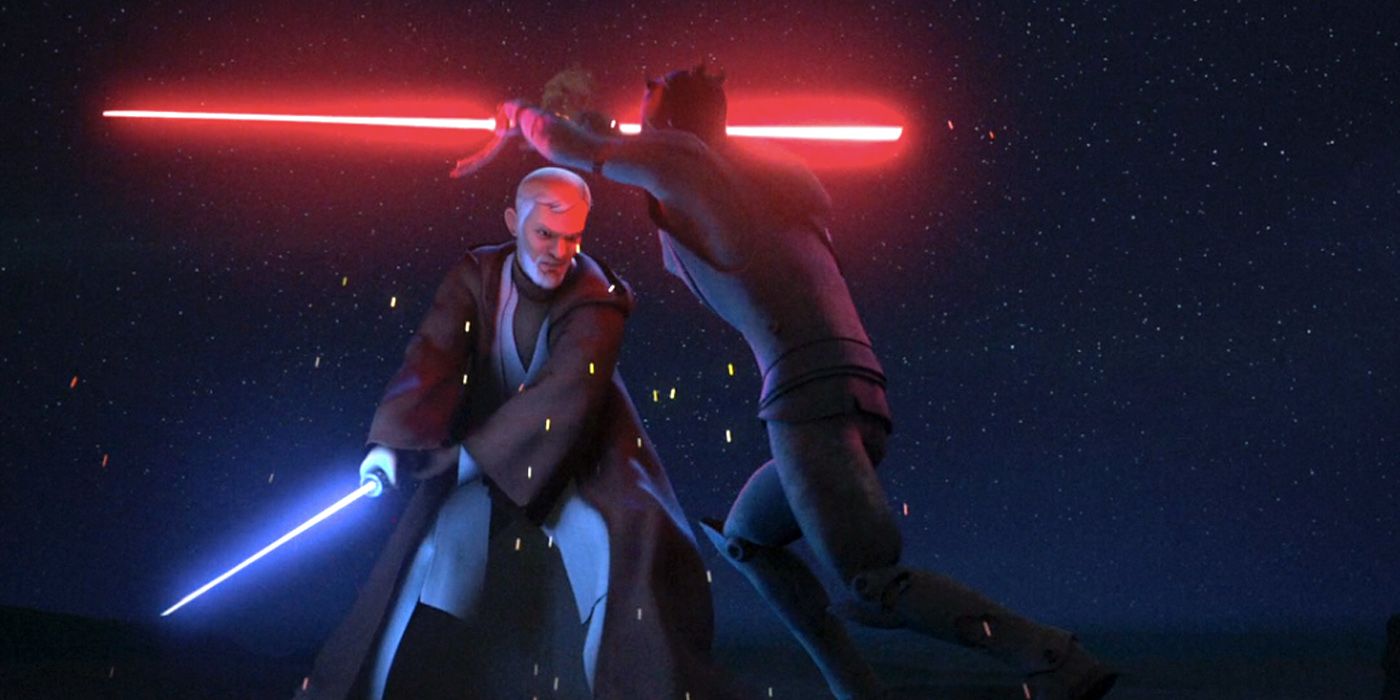 Star Wars Art Imagines Obi-Wan & Maul’s Final Duel In Live-Action