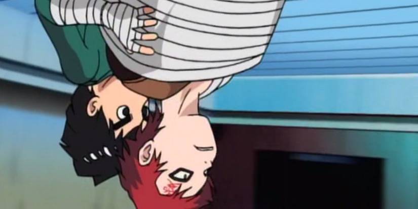 Rock Lee and Gaara in Naruto