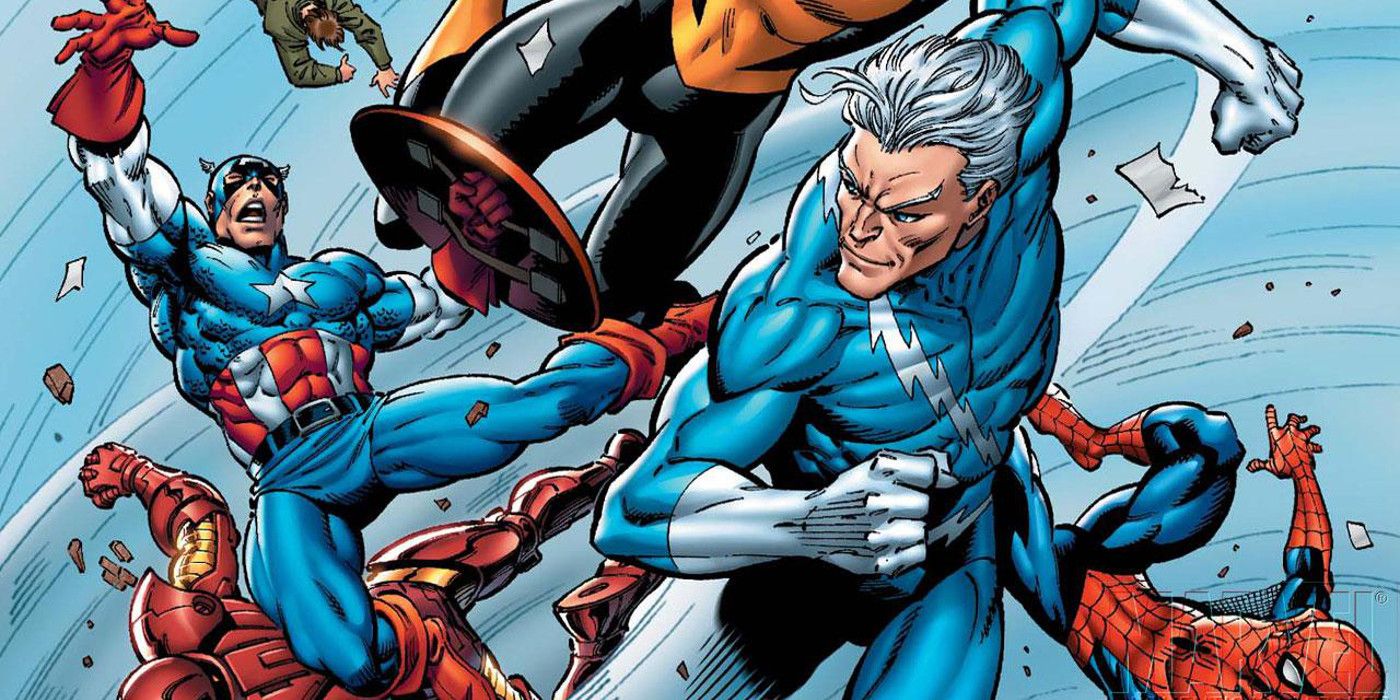 New Quicksilver Comic Freezes Marvels Universe in Time