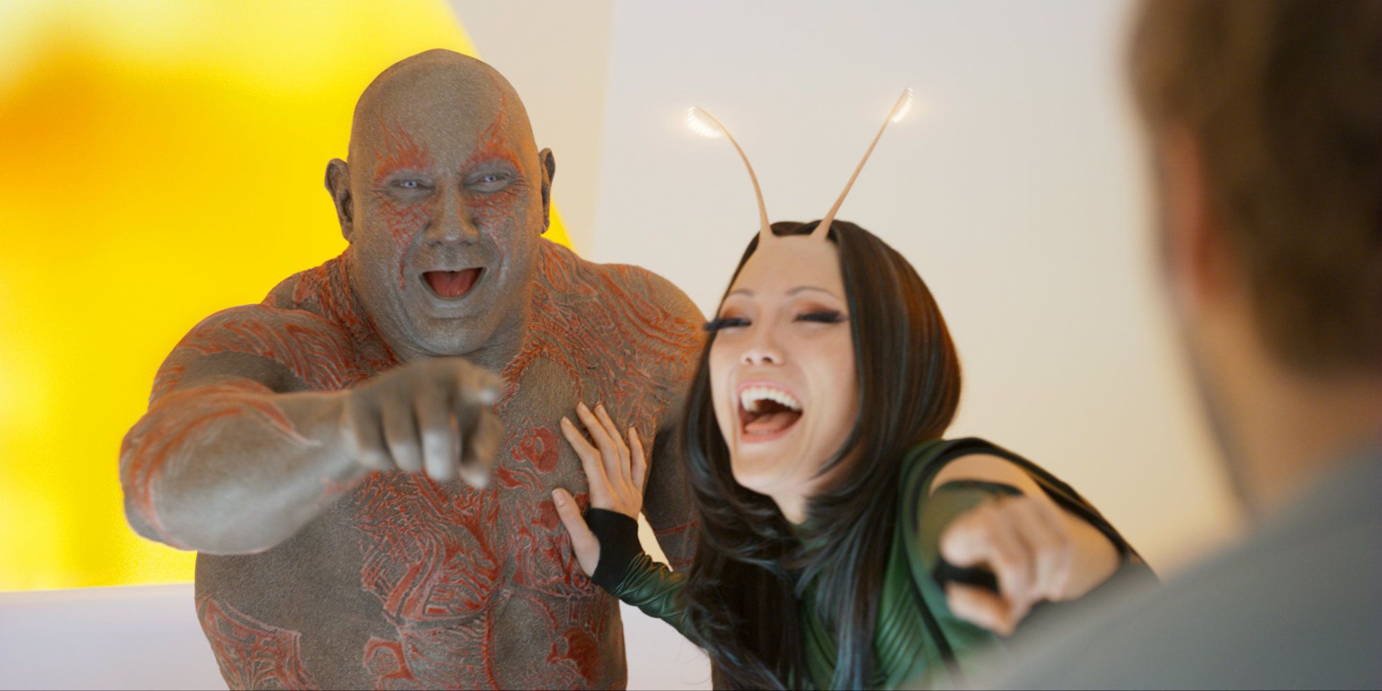 Dave Bautista & Pom Klementieffs New Movie Perfectly Reverses Their Guardians Of The Galaxy Roles