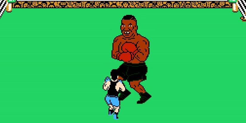 Little Mac fights Mike Tyson in Mike Tyson's Punch-Out!!