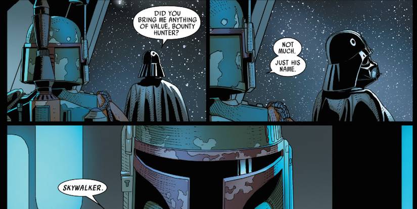 Darth Vader and Boba Fett