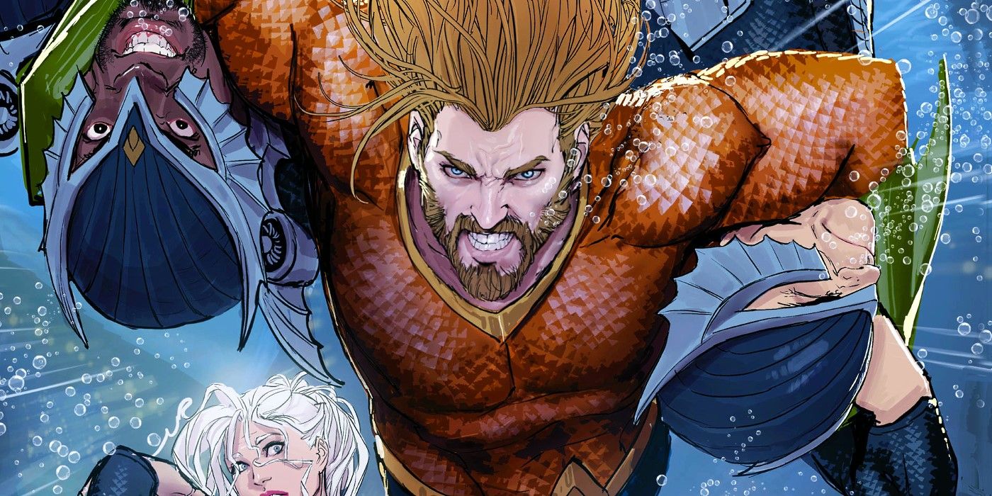 Dc S Aquaman Gets A Jason Momoa Makeover Screen Rant