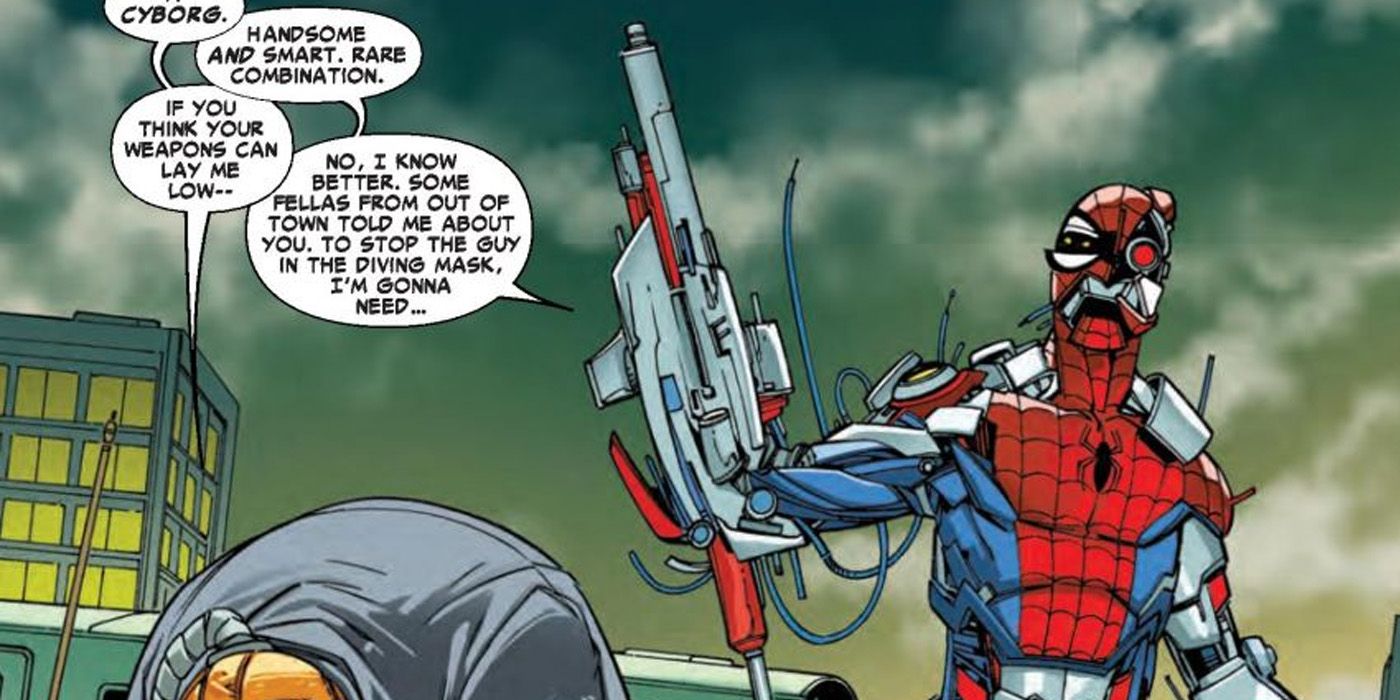 Cyborg Spider Man