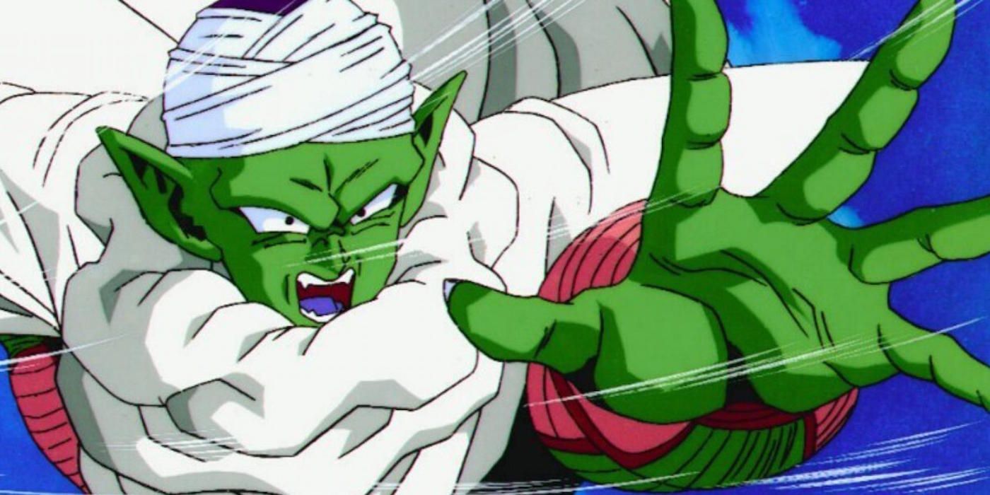 Piccolo utilizza il suo ki durante la Saga Freezer