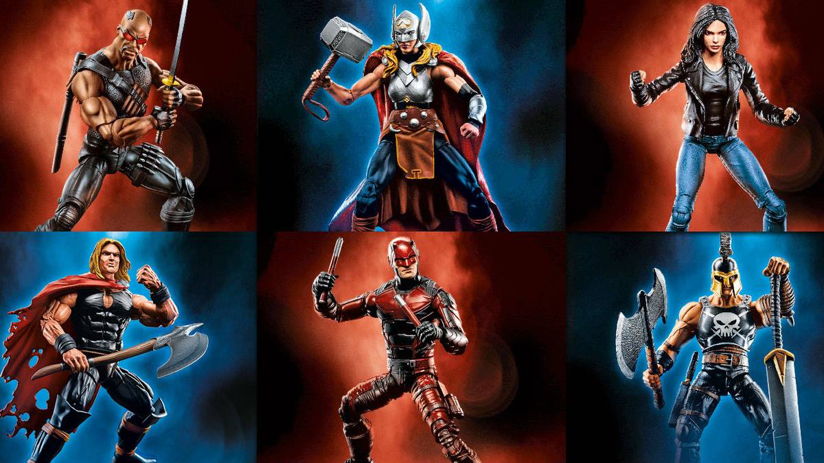 New Blade, Defenders, and Thor: Ragnarok Hasbro Figures