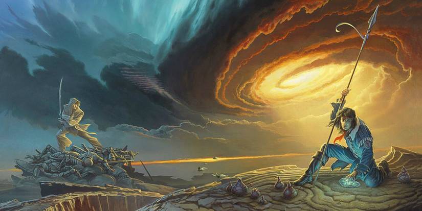 Two characters from The Cosmere by Brandon Sanderson