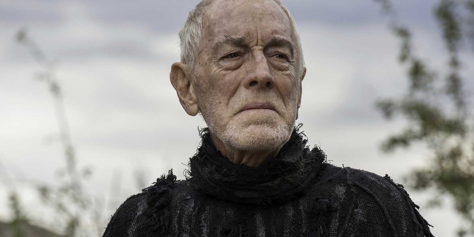 O Corvo de Três Olhos olhando à distância em Game of Thrones