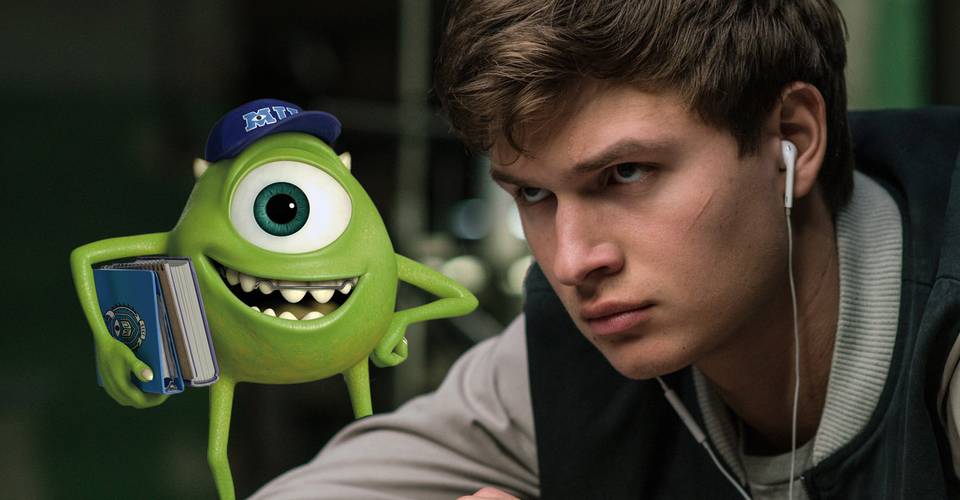 How Baby Driver Got To Reference Monsters Inc Screen Rant How Baby Driver Got To Reference Monsters Inc Screen Rant