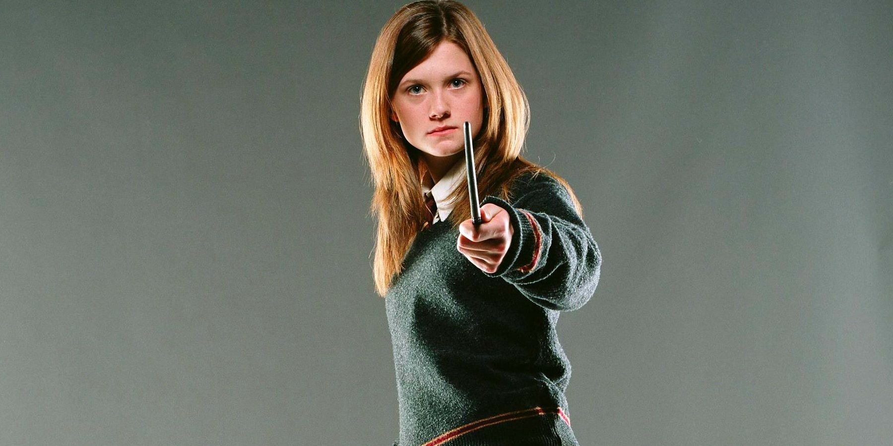 Ginny Weasley Wand Pose Harry Potter