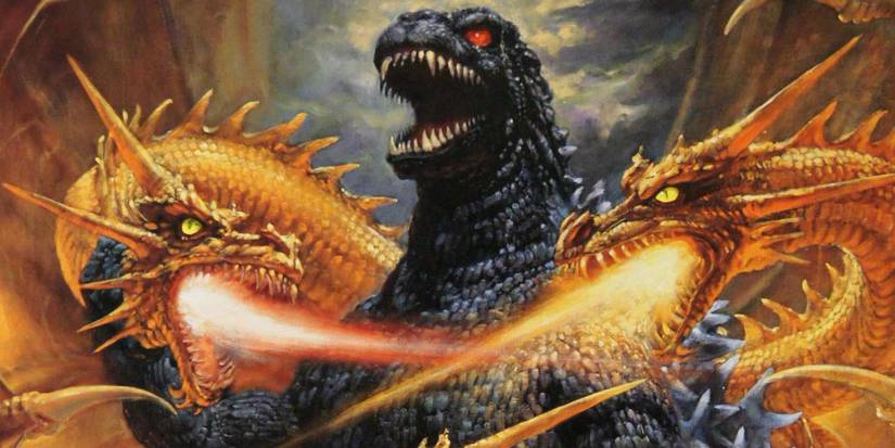 Godzilla e King Ghidorah em confronto