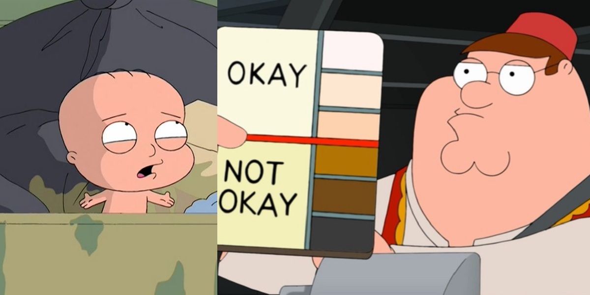 Family Guy Color Chart