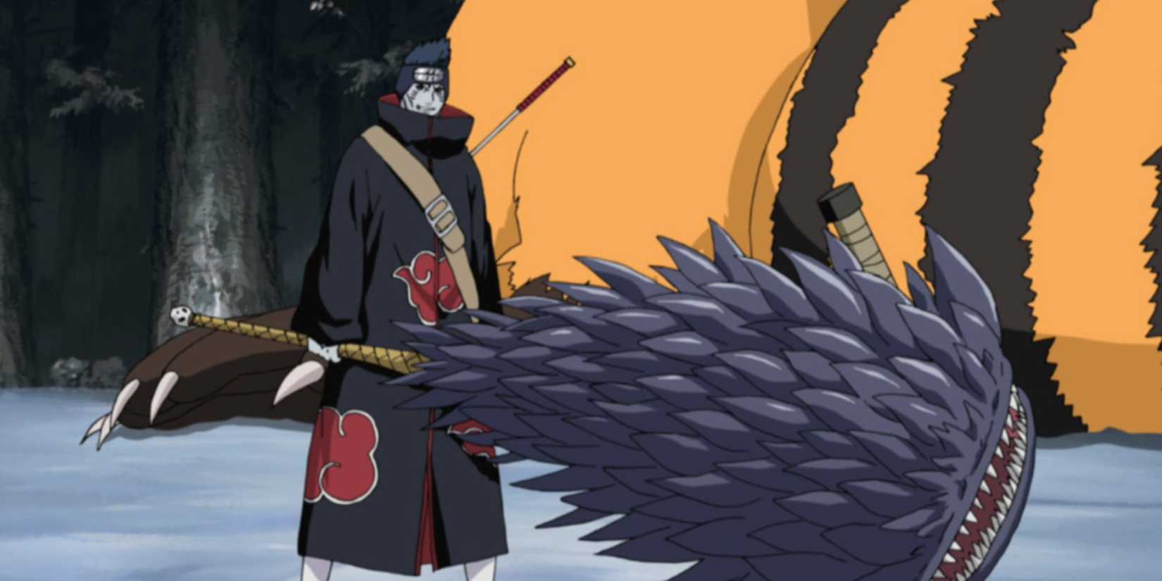 Kisame and Samehada in Naruto Shippuden