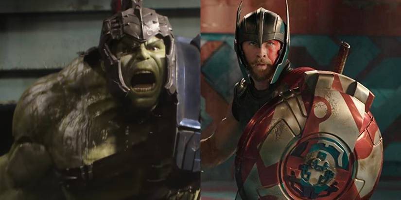 New Hulk vs. Thor Footage From Ragnarok