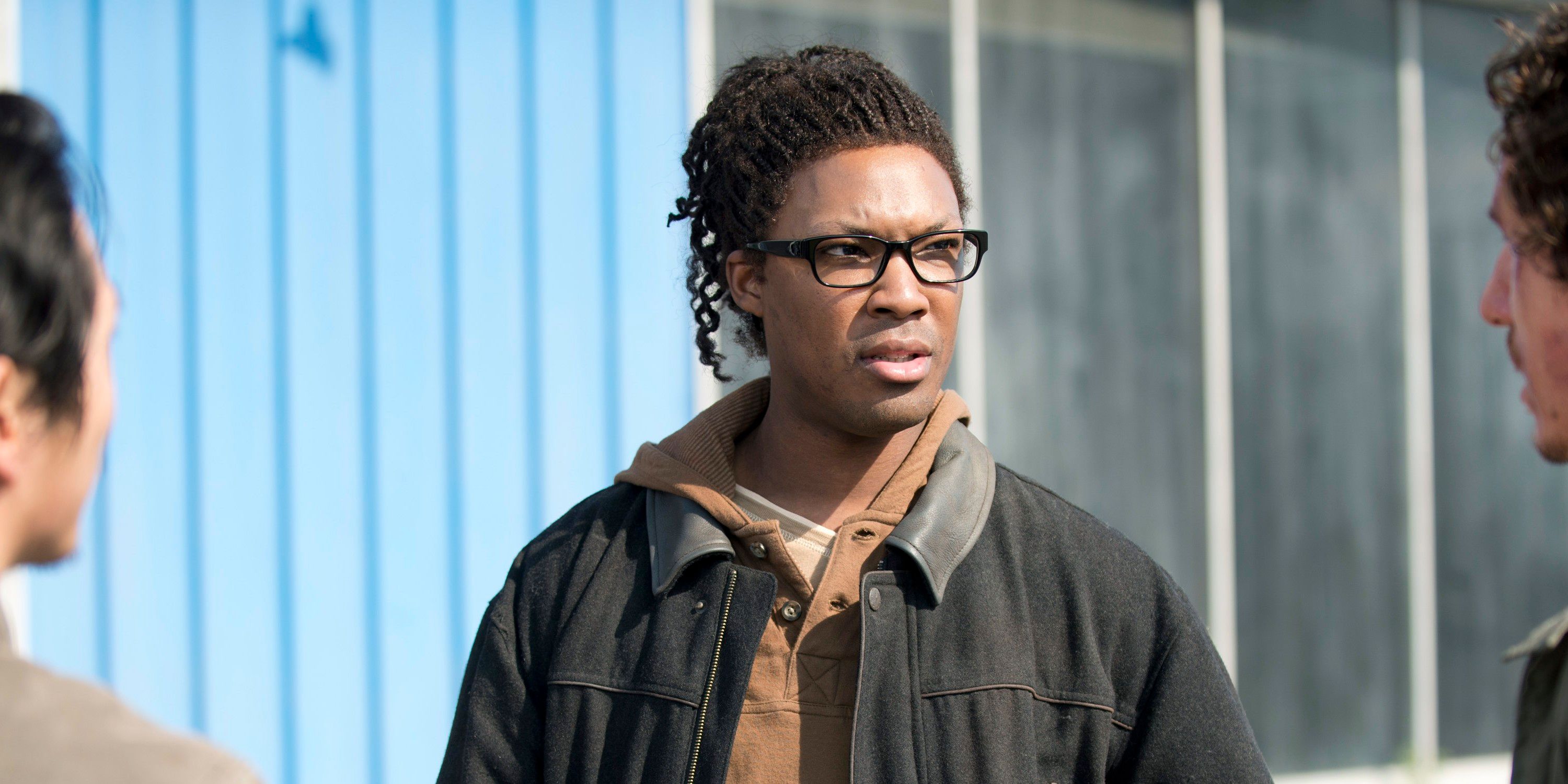 Corey Hawkins as Heath in The Walking Dead.