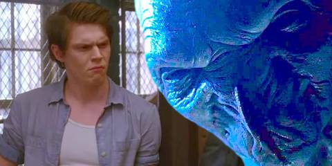 American Horror Story Kit Walker and alien from Asylum