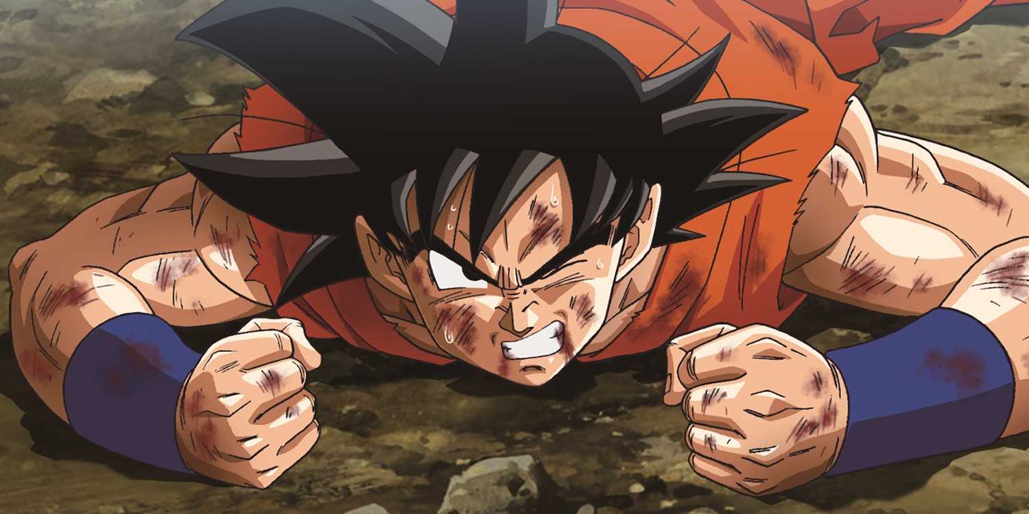 Goku defeated in Dragon Ball Z