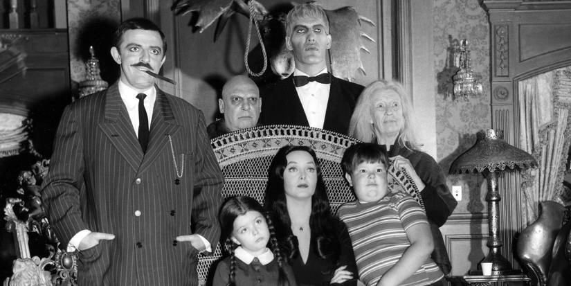 The cast of the Addams Family