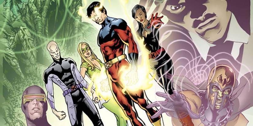 Professor X sending the Deadly Genesis team into action.