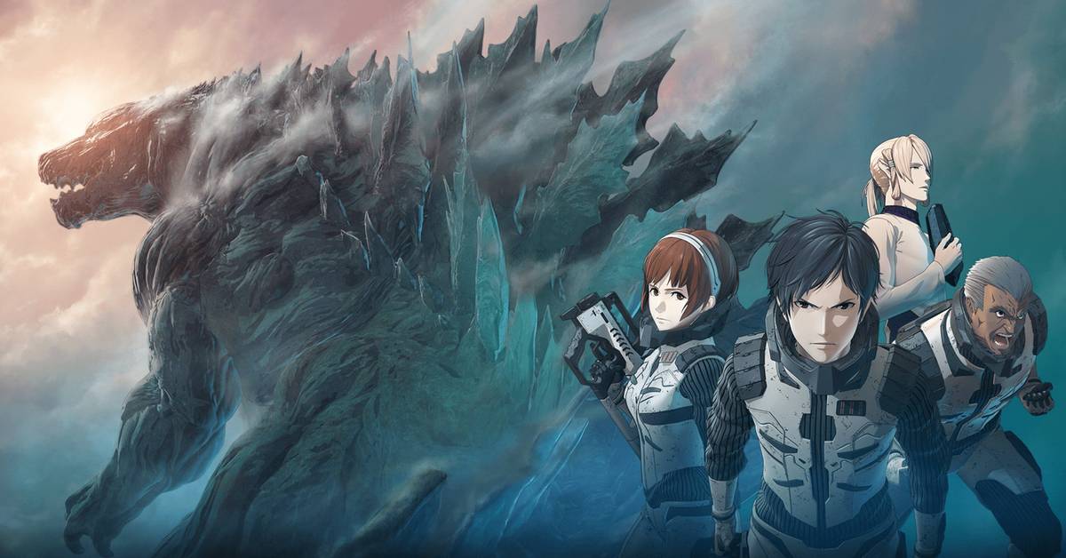 Godzilla Goes Anime in Monster Planet Trailer