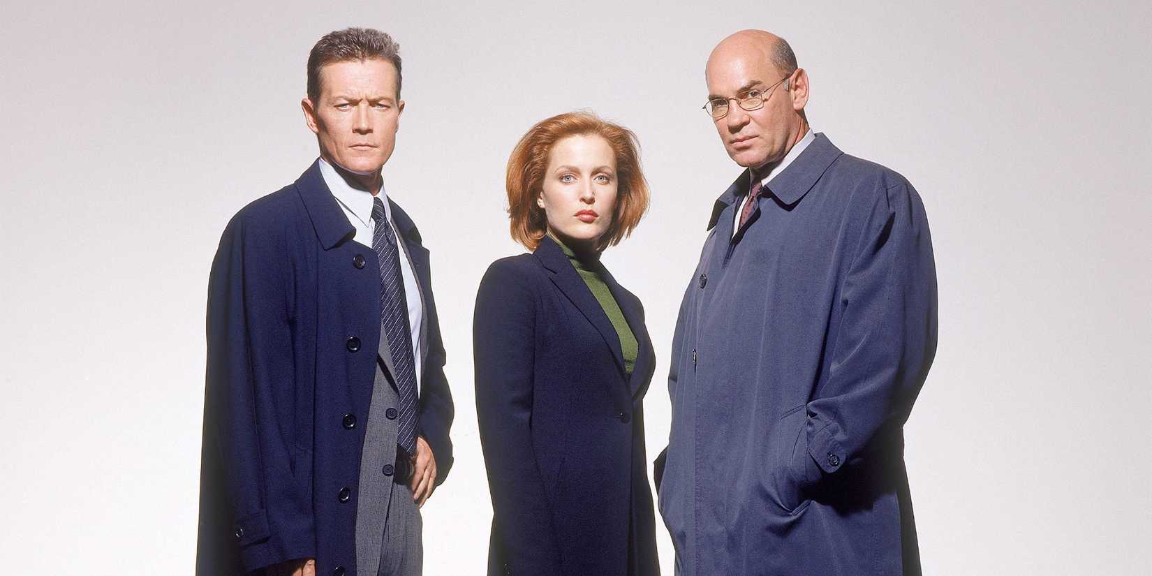 The X-Files - Doggett, Scully, and Skinner