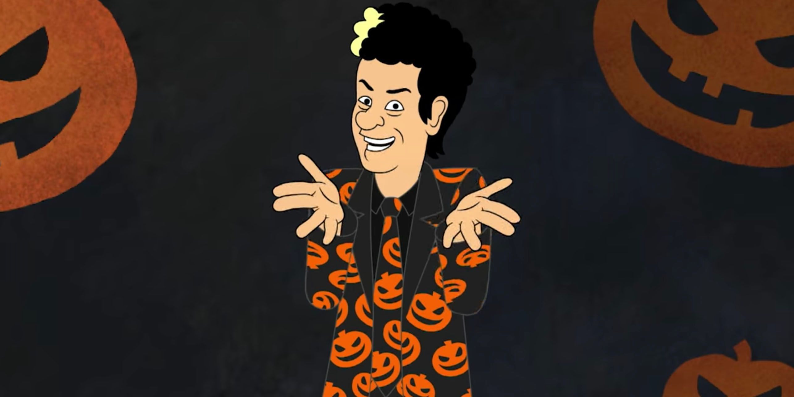 Tom Hanks Gets Animated in David S Pumpkins Halloween Special Trailer