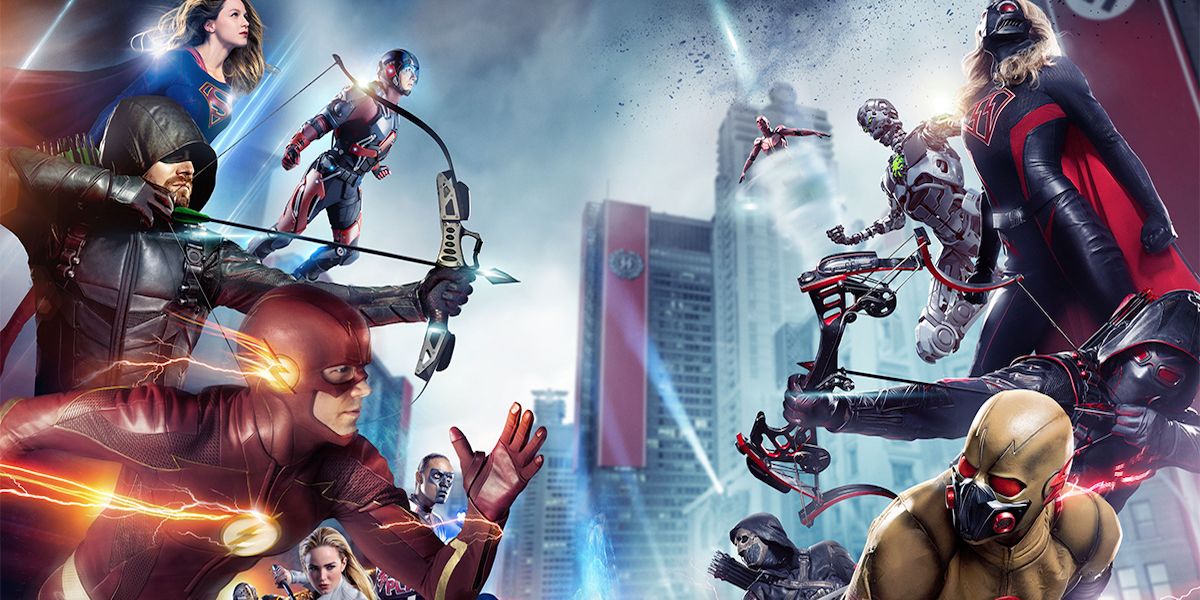 Crisis on Earth-X Banner Pits DC Heroes Against Their Foes
