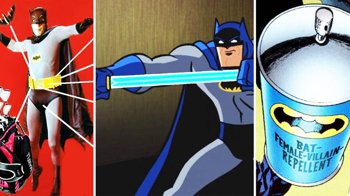 Most Bizarre Things In Batman's Utility Belt