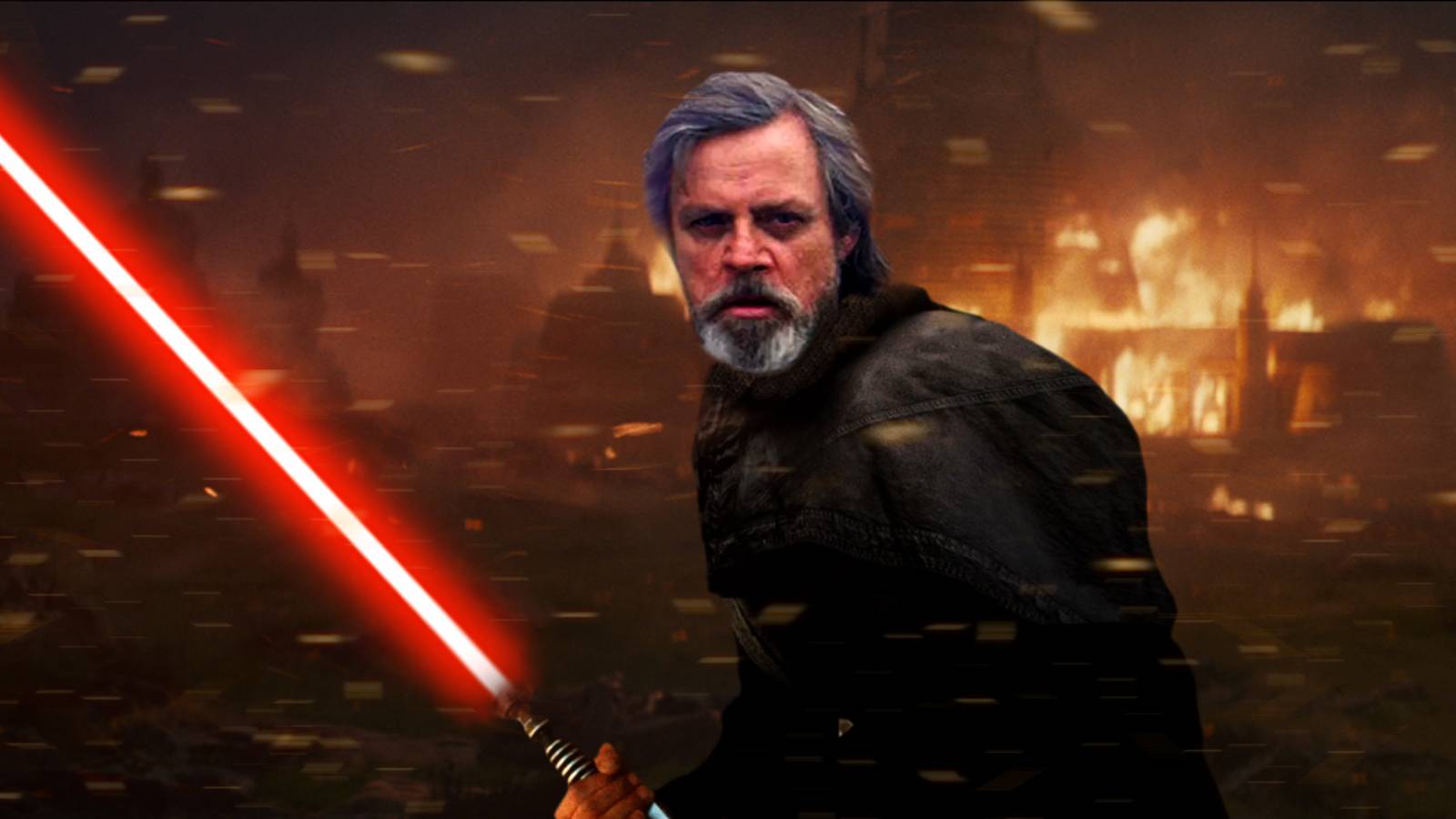 Does Luke's Lightsaber Prove He Fell to the Dark Side?