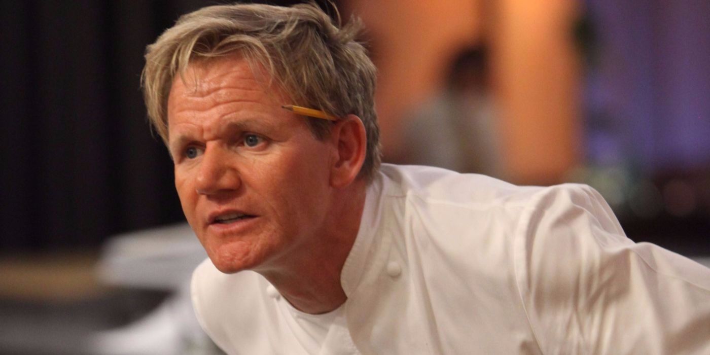Gordon Ramsay looking angry on Kitchen Nightmares.