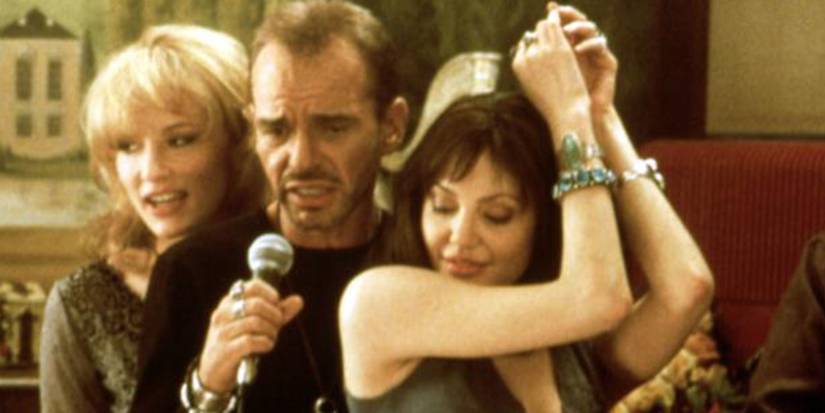 Billy Bob Thornton and Angelina Jolie in Pushing Tin