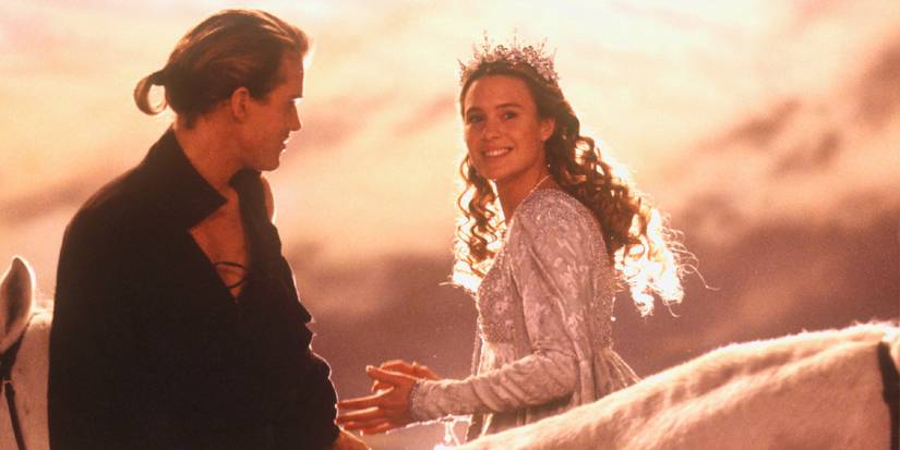 Cary Elwes as Westley and Robin Wright as ʙuттercup in The Princess Bride