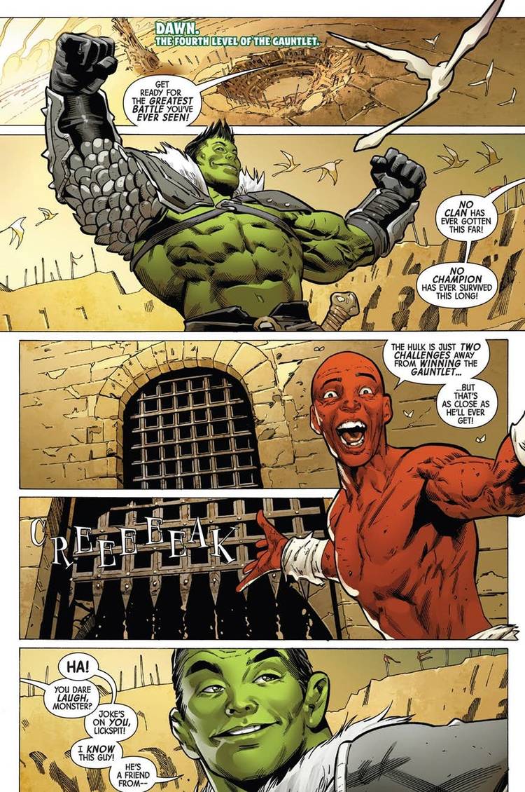 Incredible Hulk Comic Nods to Thor: Ragnarok