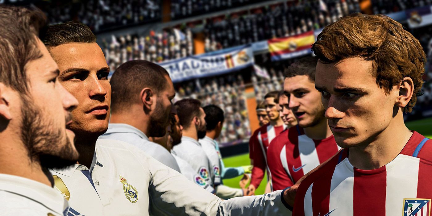 Real Madrid and Atletico Madrid in FIFA 18
