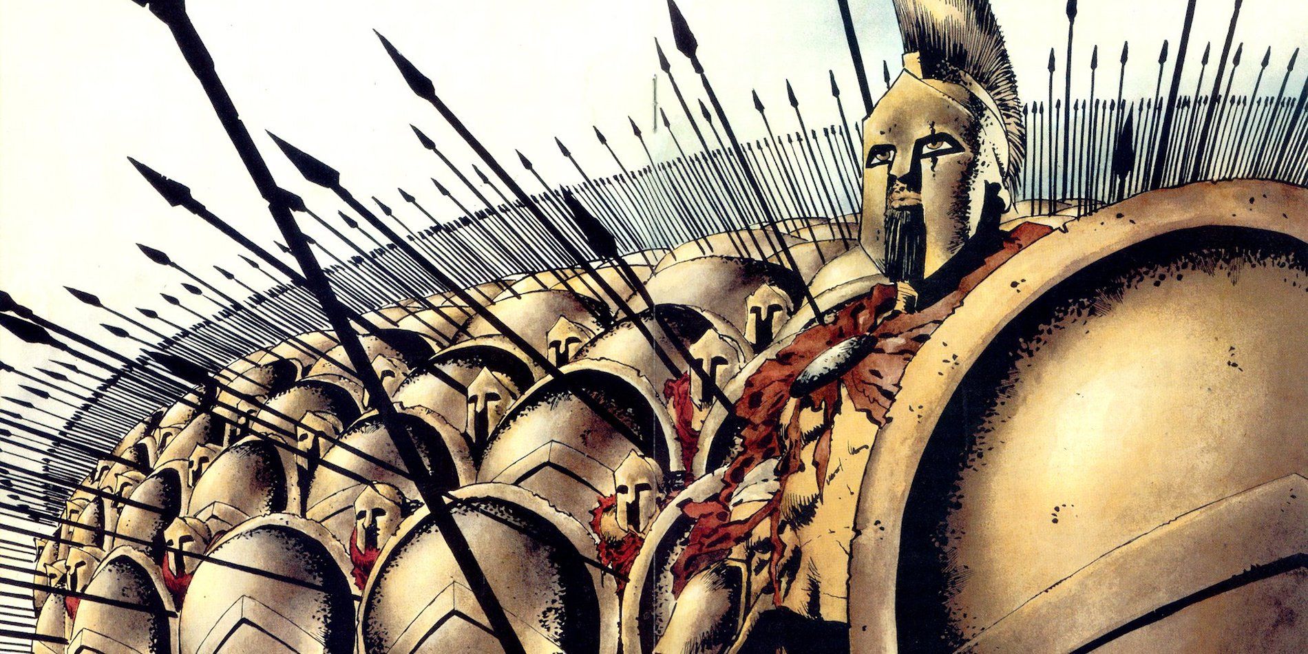 Frank Miller's 300 Sequel Finally Arrives in April, image size:1900x950