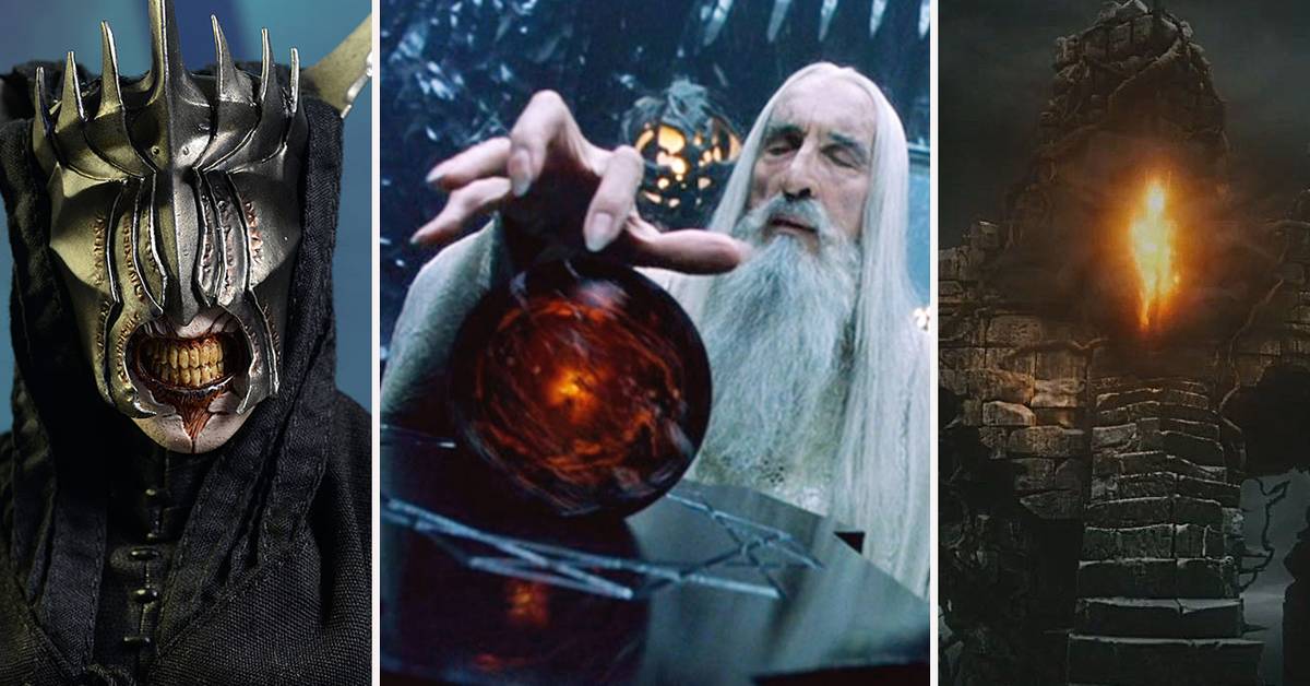 Sauron Contre Saroumane Saruman Vs Sauron Lord Of The Rings Scene