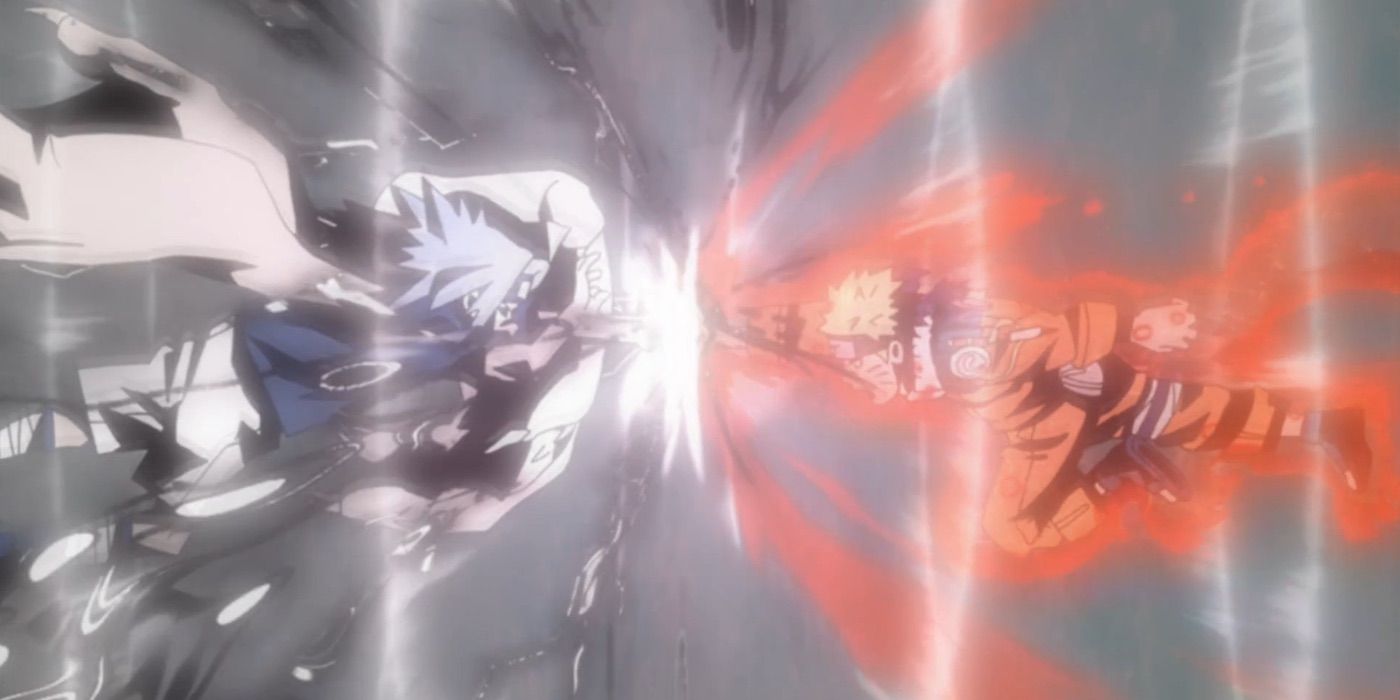 Sasuke vs Naruto battle