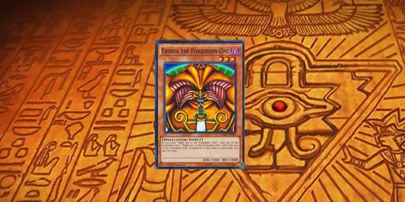 strongest yugioh card exodia the Forbidden One 5 Secret Rare Full Set Unlimited LCYW Legendary Collection Yugi's World by Yu-Gi-Oh! : Toys & Games Must be Special Summoned (from your hand) by Tributing 1 Forbidden One monster YuGiOh 2019 Gold Sarcophagus Tin